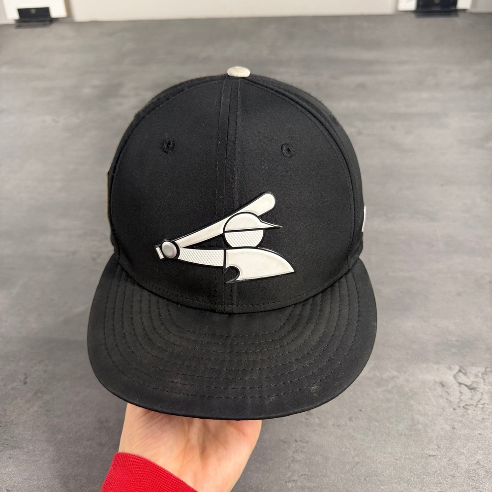New Era Chicago White Sox Hat 7 1/2 2018 Spring Training Alt Cap Team Issue - Picture 2 of 7